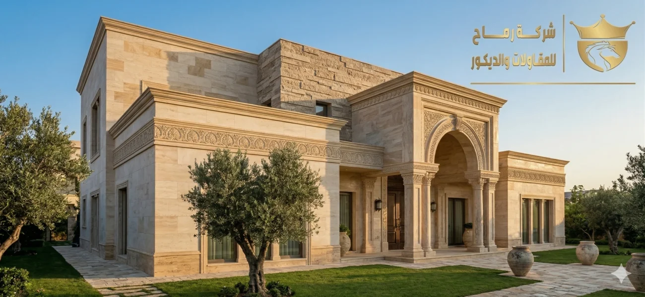 واجهات حجر للبيوت