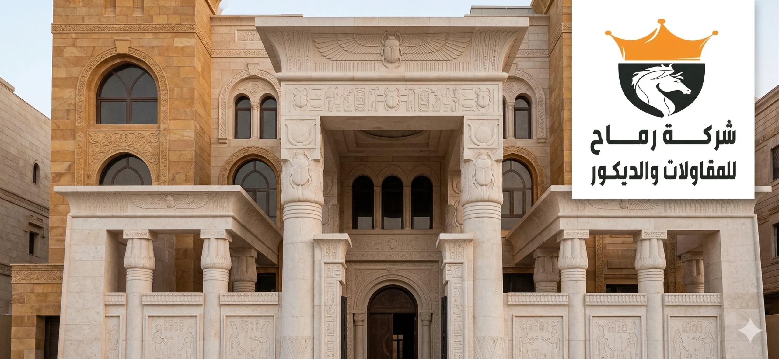 مقاول حجر فرعوني وهاشمي